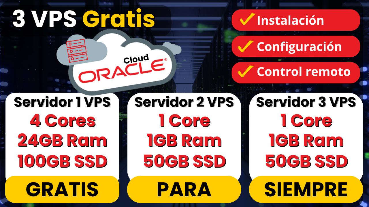 How to Get 3 FREE VPS Servers FOREVER in Oracle Cloud